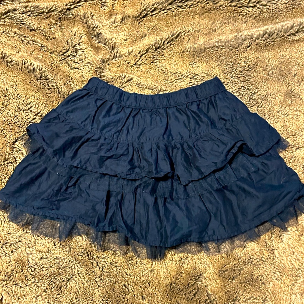 VTG Abercrombie and Fitch Tulle mini skater skirt small